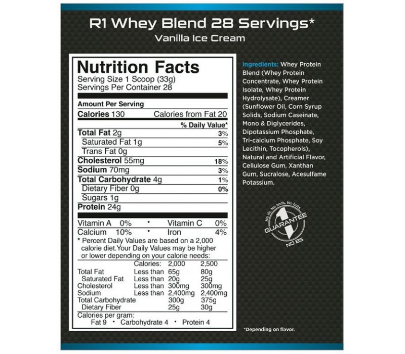 HEALTH NUTRITION - Rule 1 Whey Blend 2,27kg