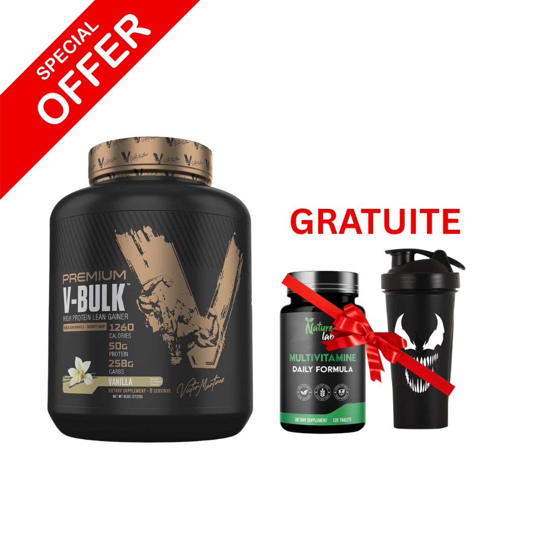 Victor Martinez V bulk 2,7 kg Plus Mutivitamine et Shaker