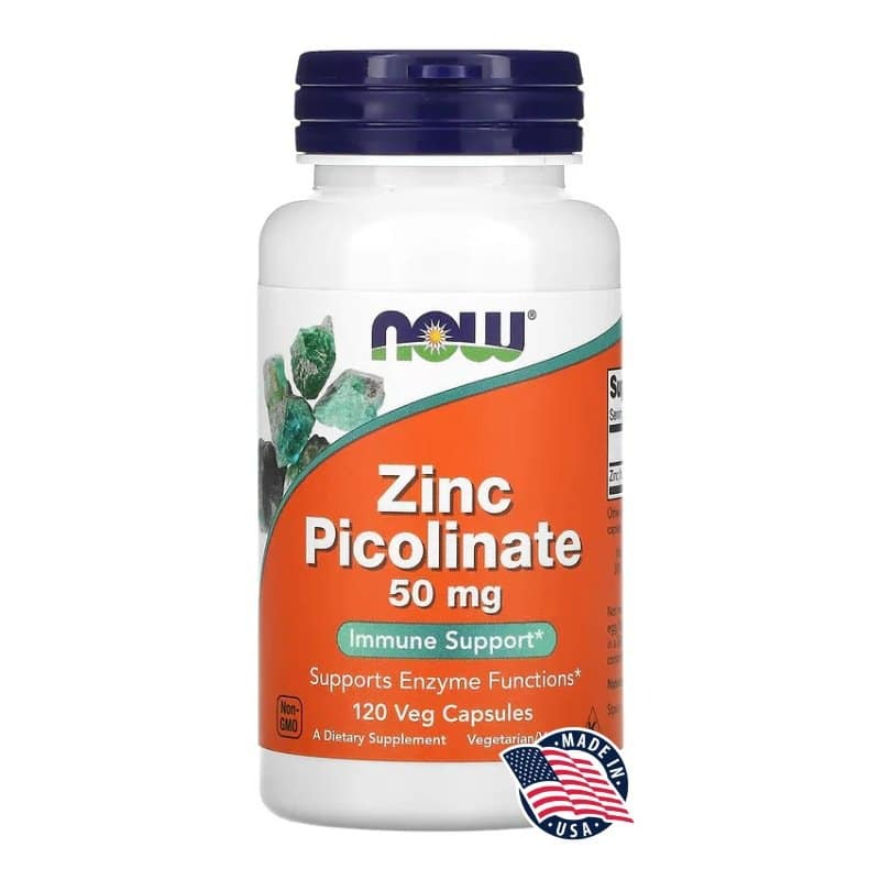 Zinc Picolinate 50mg – Now Food 120 CAPS