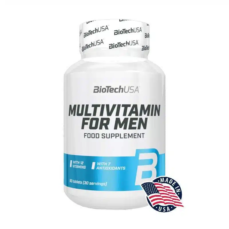 Multivitamin For Men 60 Tablets – BiotechUSA