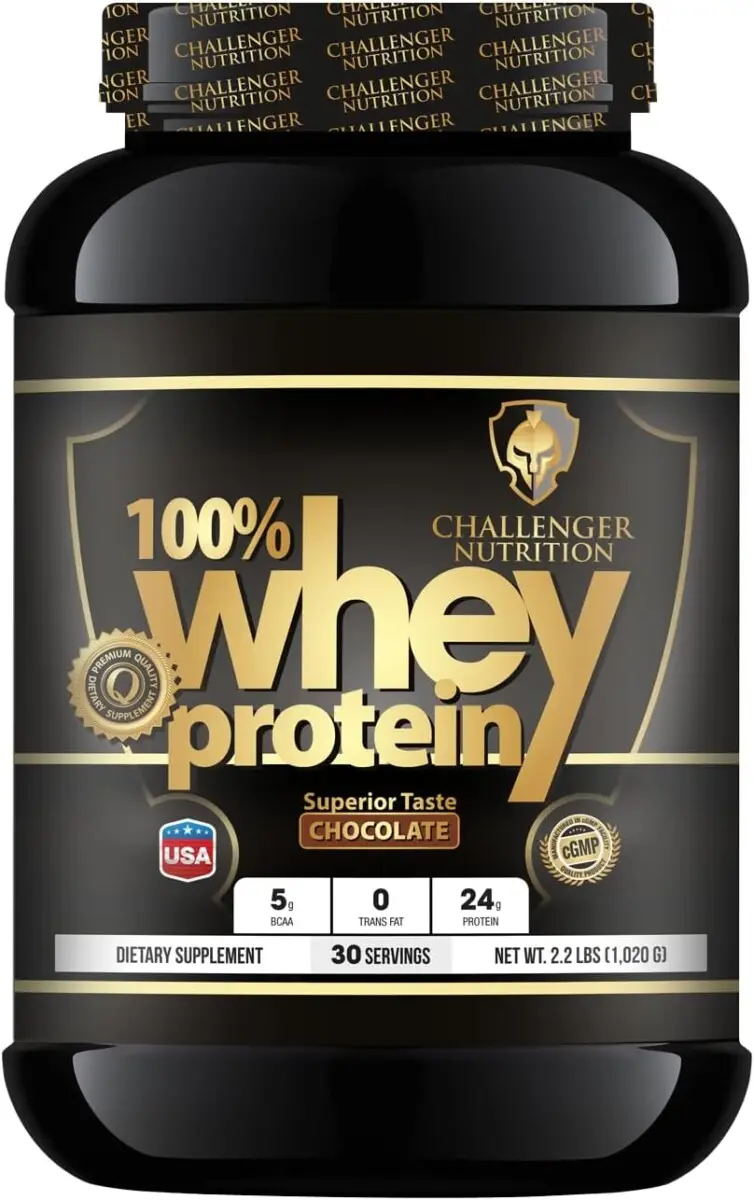 1773604936-img1._AC_SL1500_2028129.webp Challenger Nutrition – 100% whey protein, chocolate, 0.9 kg – Développement & Récupération Musculaire – Image 1