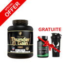 Challenger Nutrition Thunder Gain 2KG Plus Mutivitamine et Shaker – Prise de Masse Rapide