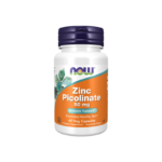 NOW Foods Now Food-Zinc Picolinate 50mg – 60CAPS – Vitalité & Santé Globale