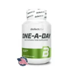 BioTechUSA ONE-A-DAY Multivitamines 100 Comprimés – Vitalité & Santé Globale