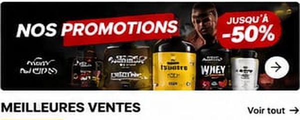 Nos Promotions - Jusqu'à -50%