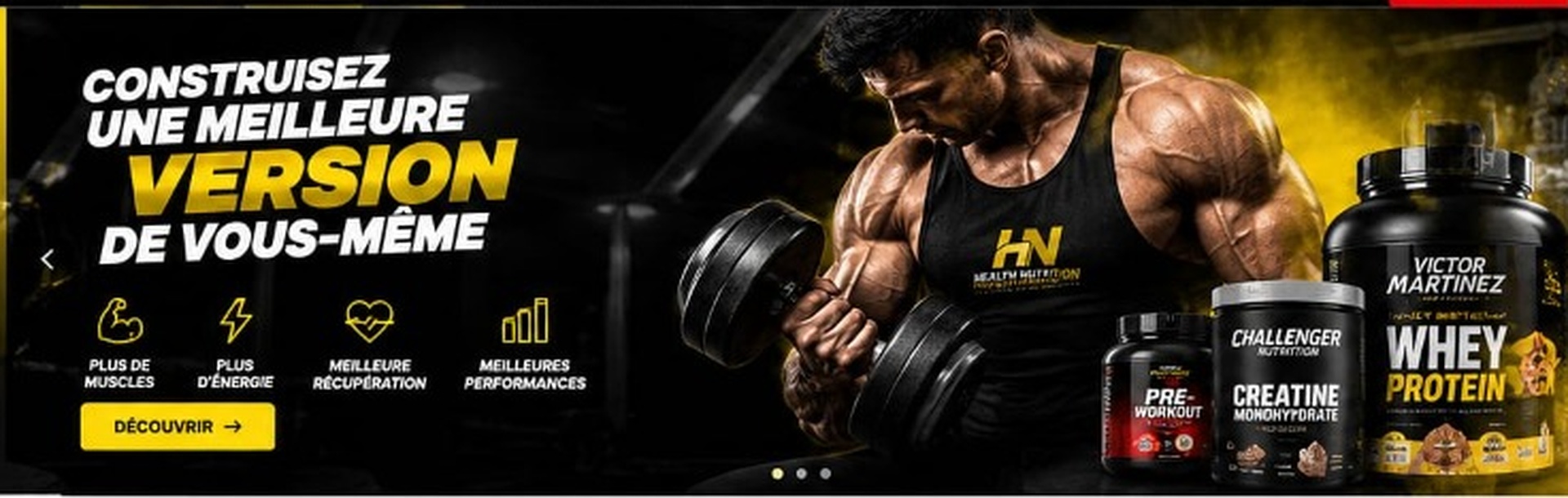 Health Nutrition - Nutrition Sportive 100% Officielle au Maroc