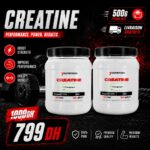 Pack 2x Creapure Créatine 500g 7Nutrition